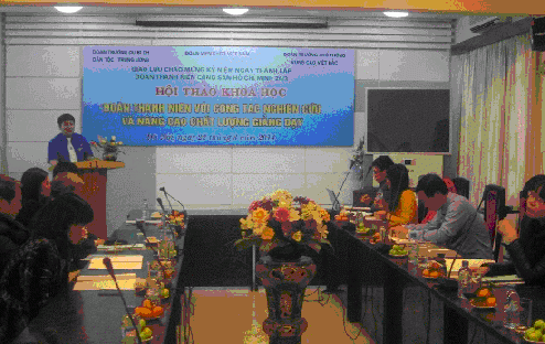 Đoàn thanh niên Viện KHGD Việt Nam giao lưu chào mừng 83 năm ngày thành lập Đoàn Thanh niên Cộng sản Hồ Chí Minh (26/3/1931 – 26/3/2014)